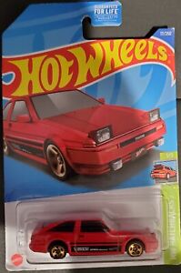 Hot Wheels ae86 Trueno Red