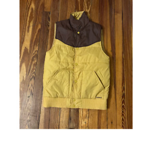 Toddland Brown/Yellow Mens XS Vest in good condition.