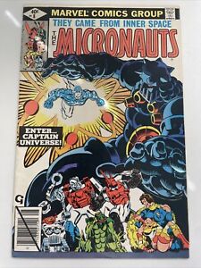 Vintage The Micronauts Volume 1 #8 1979 Illustrated Published By Marvel Comics