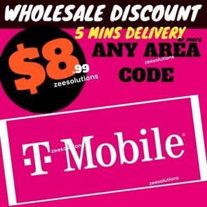 T-Mobile Prepaid Port Numbers | 5 MINS RANDOM NUMBER | FEW HOURS ANY NUMBER