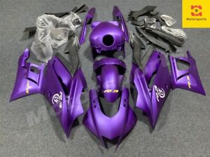 Matte Purple Fairing Kit for Yamaha YZF R3 R25 2019-2021 2022-2023 ABS Bodywork (For: 2020 YZF R3)