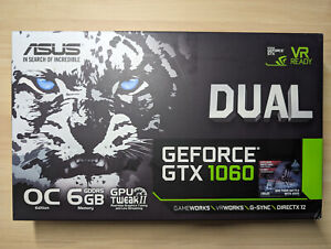 New ListingASUS GeForce GTX 1060 6GB GDDR5 Graphics Card (DUAL-GTX1060-O6G)