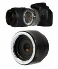 2X HD OPTICAL CONVERTER FOR CANON EOS REBEL T7 WITH 75-300MM LENS MAKES IT 600MM