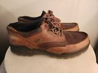 ECCO Track 25 Low Goretex Brown Leather Hiking Shoes Men's Size 45 EU 11 US #13