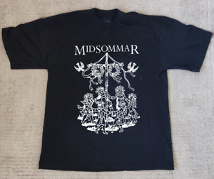 Midsommar Ari Aster A24 Folk Horror Movie T Shirt Full Size S-5XL BE2342
