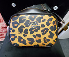 NWT. Coach Jamie camera bag with signature canvas and Leopard Print  CC759