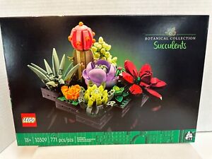 LEGOS SUCCULENTS BOTANICAL COLLECTION NEW