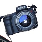Sony Alpha DSLR-A200 10.2MP Digital SLR Camera ∅52 Sigma Zoom Master Lens 35~70