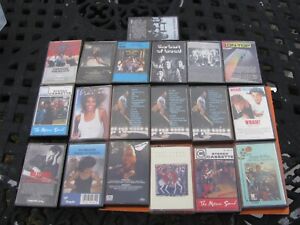 New ListingLot Of 19 Cassette Tapes  Mixed Artists 70s &80s