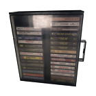 New ListingLot Of 30 Country and Christmas Music Cassette Tapes With Carrying Case