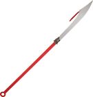 CAS Hanwei Pudao Fixed  26 Carbon Steel Tempered Blade W/Red Cord Wrapped Handle