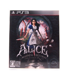 Alice Madness Returns PS3 With Manual Case  Japan Import