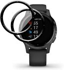 2x 3D protective glass for Garmin Vivoactive 4S armor film display full screen curved