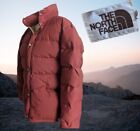 VTG The North Face Down Puffer Parka Jacket Coat Men's/Boys Large Brown Label