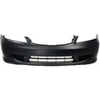 Front Bumper Cover For 2004 2005 Honda Civic Sedan/Coupe Primed (For: 2005 Civic)