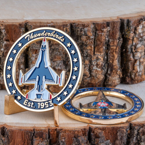 Thunderbirds Challenge Coin Officially Licensed