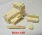 MACK B80 Conventional Resin Cast Truck Cab w/Interior  1/87 Scale