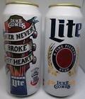 Luke Combs Edition Beer Never Broke My Heart Miller Lite 16 oz Empty Beer Can