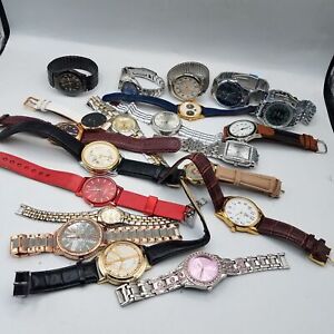 Fashion Assorted Untested Watch Lot/Needs Batteries/Parts/Repair