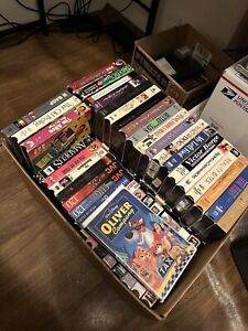 Lot Of 96 VHS Movie Cassettes, No Duplicates, Comedy, Horror, Drama, Untested