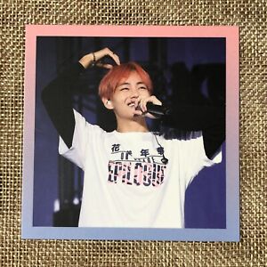 BTS V TAEHYUNG [ HYYH Live On Stage Epilogue DVD Official Photocard ] NEW / +GFT