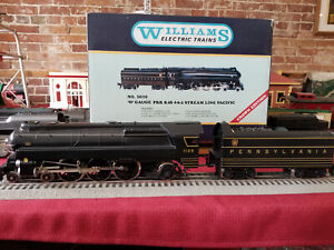 WILLIAMS BRASS TRAINS #5010 BRASS PRR K4S 4-6-2 ENGINE & TENDER LN CONDITION BOX