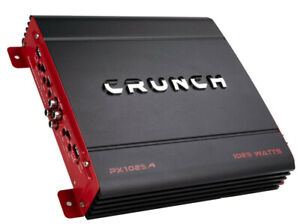 Crunch PX-1000.4 4 Channel 1000 Watt Amp Car Stereo Amplifier