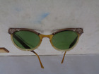 Vintage 1956 1958 Cat Eye sunglasses metal and plastic Styl-Rite used READ