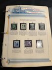 Unused High value Many mint old US stamp collection in album Must See !
