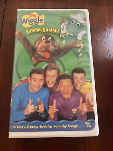 New ListingThe Wiggles Yummy Yummy VHS 1999 - 14 Ooey Gooey Squishy Squashy Songs Kids
