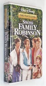 New ListingWalt Disney SWISS FAMILY ROBINSON VHS 1960 Shipwrecked Family vs. Evil Pirates