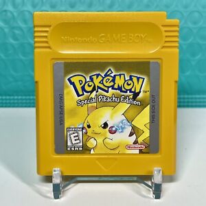 New ListingPokemon Yellow Pikachu Edition (Game Boy, 1999) *New Battery* Authentic