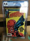 Daredevil #184 CGC 9.4 Frank Miller Punisher White Pages Marvel Comics 1982