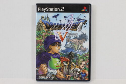 Dragon Quest V 5 CIB SONY PS PlayStation 2 PS2 Japan Import US Seller 2P1196