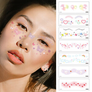 TEMPORARY TATTOOS Childrens Girls Boys Adults Party Face Stickers Body Art *