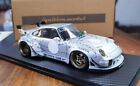 Ignition IG 1:18 Porsche 911 RWB 993 Silver Pig Resin Limited Diecast Model Car