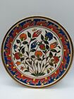 New ListingVintage Greek Floral Plate Keramik Archangelos Apollon Rodos 24k Gold Rimmed