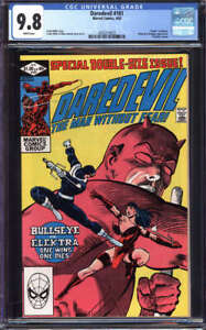 DAREDEVIL #181 CGC 9.8 WHITE PAGES // 