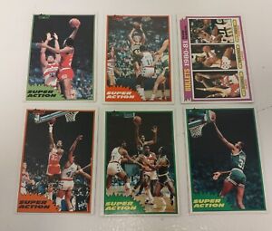 1981-1982 Topps Basketball Cards U-Pick singles $1.25 ea. #1-198 FREE SHIPPING🏀