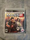 MASS EFFECT 2 PS3 Sony PlayStation 3 W/INSERTS PERFECT DISC NO SCRATCHES