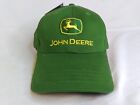 John Deere Baseball Cap Green Strapback Embroidered Logo Nothing Runs Like A