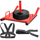 VEVOR Power Speed Sled Push/Pull Weight Sled Crossfit Football Training HD