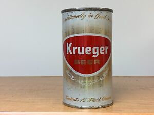 Kruger Beer Flat Top Beer Can