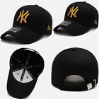 Gold York NY Yankees Baseball Men+Women Hat Sport Snapback Cap Cotton Unisex