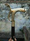 Working Style Vintage Quality Brass 3 Drawer Telescope Walking Stick Gadget Cane