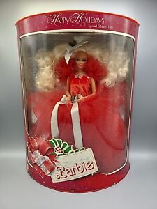 Special Edition 1988 Happy Holiday Barbie Damaged Box