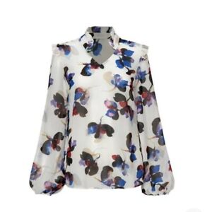 NWT $99 Cabi Orchid Blouse, Size Large, Fall 2022 Style #4426