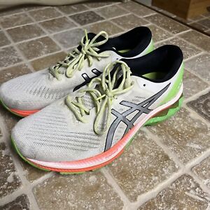 Asics Gel Kayano 27 Mens 12 Shoes Running Athletic Walking Colorful Road Neon