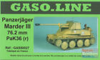 GSL50027 1:48 Gaso.Line Marder III 76.2mm PaK36(r)