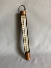 Tycos vintage BRASS 400 degree thermometer. Albert Pick & Co., Chicago IL.